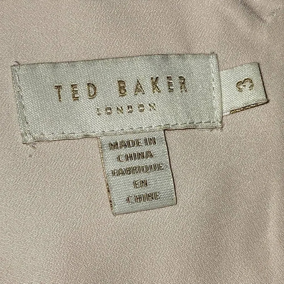 Ted Baker London Womens Pink Mimee‎ Lace Dress 3 8 - Picture 6 of 7